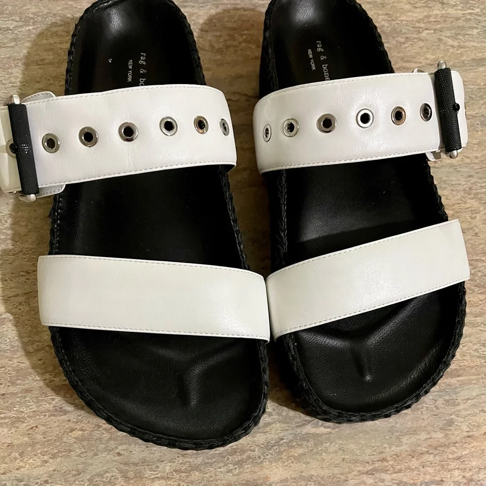 Rag & Bone New York slip on platform sandals - Picture 5 of 16